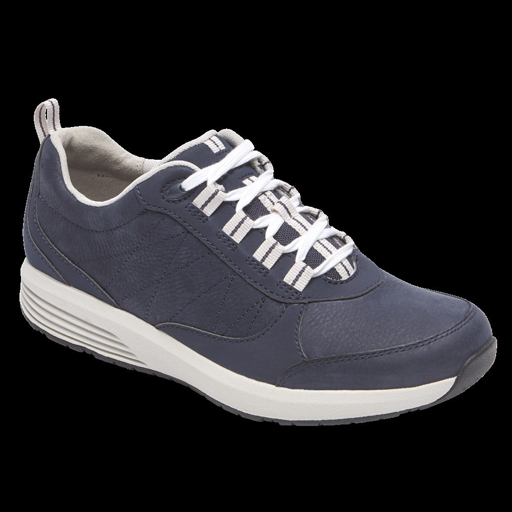 Rockport Womens Trustride - Sneakers Navy - ZIR453608